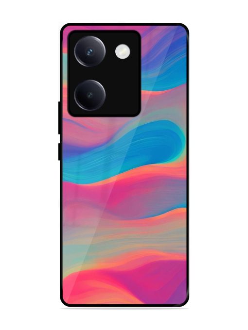 Wavy Wonder Glossy Soft Edge Case for Vivo Y300 Plus (5G)