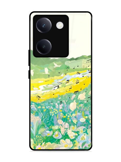Melody In Bloom Glossy Soft Edge Case for Vivo Y300 Plus (5G)