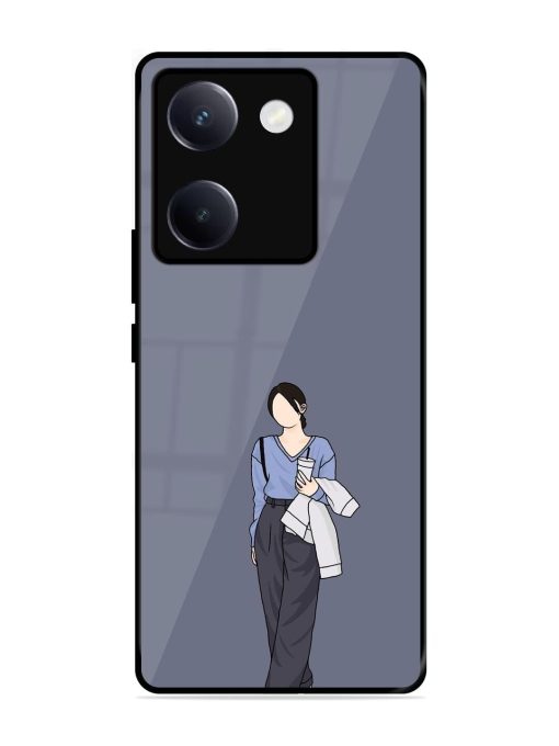 Simple Elegance Glossy Soft Edge Case for Vivo Y300 Plus (5G)