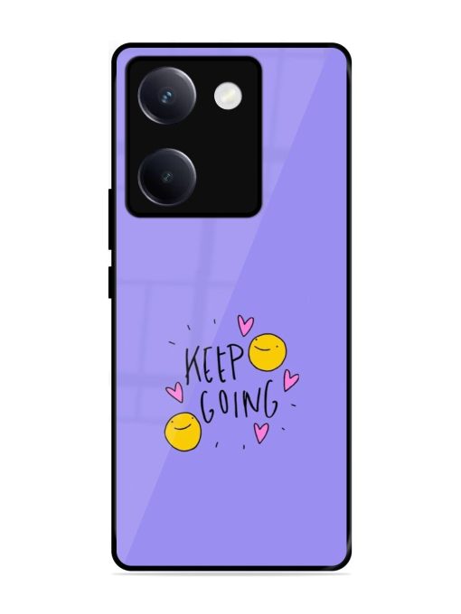Smiling Through It All Glossy Soft Edge Case for Vivo Y300 Plus (5G)