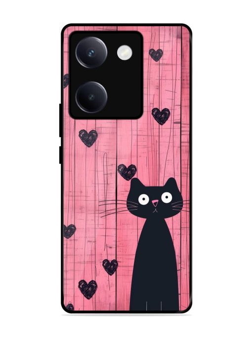 Feline Valentine'S Day Glossy Soft Edge Case for Vivo Y300 Plus (5G)