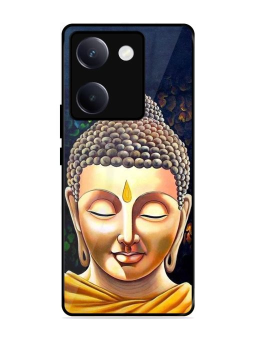 Buddha Face Glossy Soft Edge Case for Vivo Y300 Plus (5G)