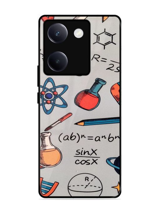 Science Doodle Delight Glossy Soft Edge Case for Vivo Y300 Plus (5G)