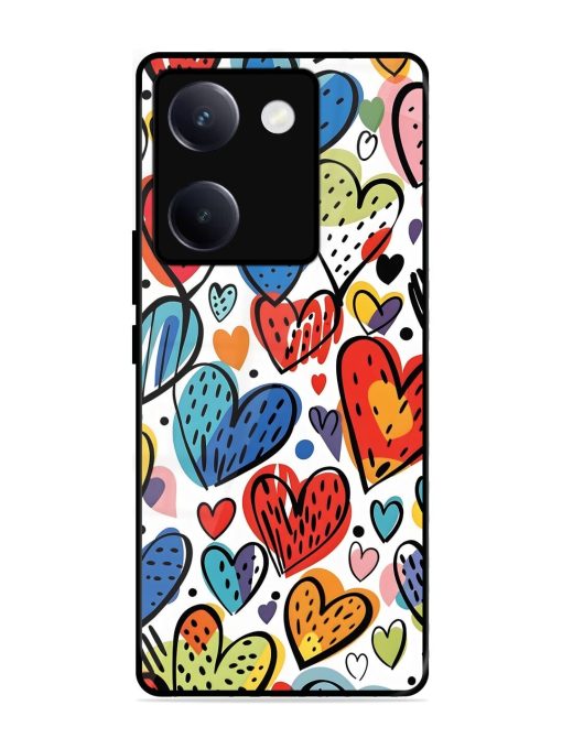 Heartfelt Harmony Glossy Soft Edge Case for Vivo Y300 Plus (5G)
