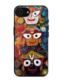 Lord Jagannath Glossy Soft Edge Case for Apple Iphone 16E