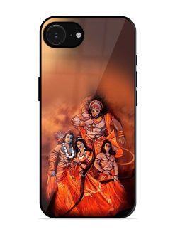 Sita Ram Glossy Soft Edge Case for Apple Iphone 16E
