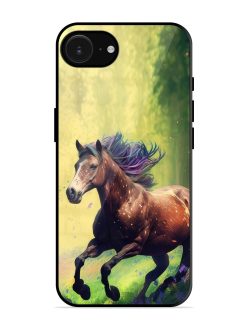 Enchanted Gallop Glossy Soft Edge Case for Apple Iphone 16E