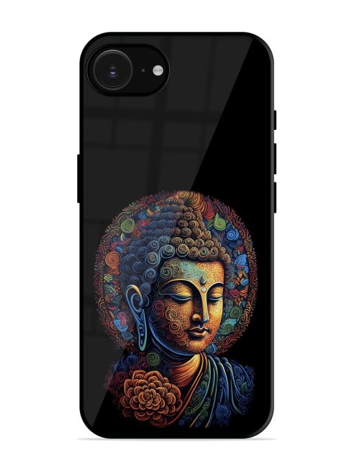 Stained Glass Serenity Glossy Soft Edge Case for Apple Iphone 16E