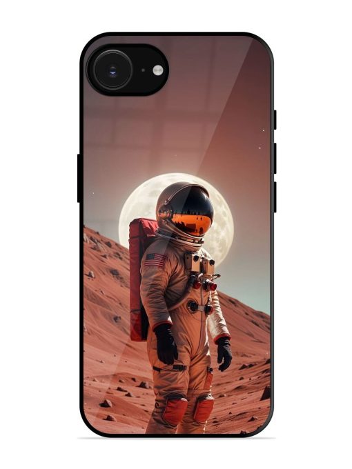 The Red Planet Glossy Soft Edge Case for Apple Iphone 16E