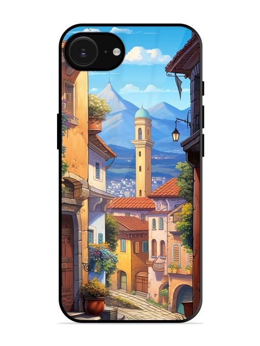 Tuscan Twilight Glossy Soft Edge Case for Apple Iphone 16E