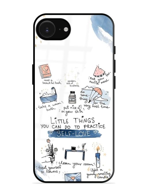 Love Sparkles Glossy Soft Edge Case for Apple Iphone 16E