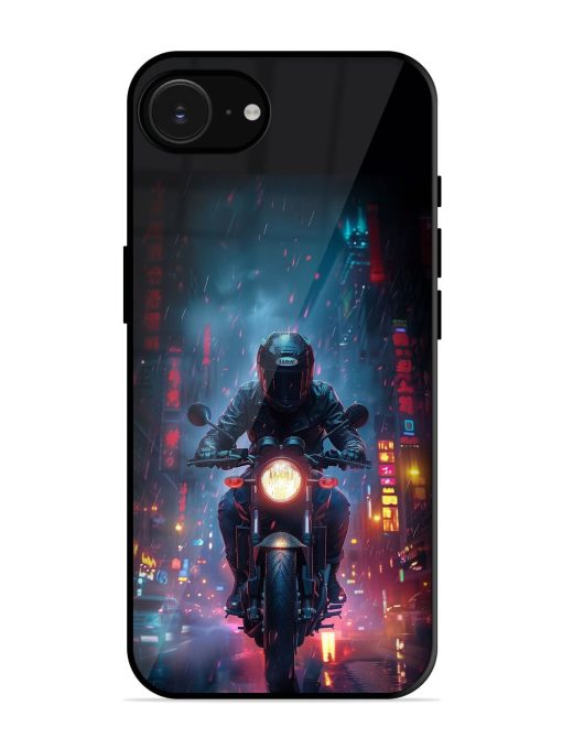 Neon Nights Glossy Soft Edge Case for Apple Iphone 16E