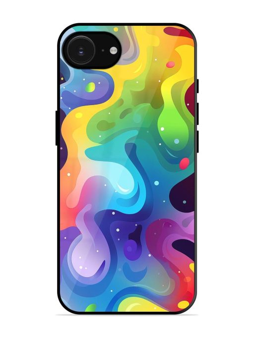 Rainbow River Glossy Soft Edge Case for Apple Iphone 16E