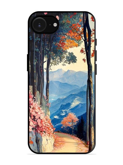 Mountainside Serenity Glossy Soft Edge Case for Apple Iphone 16E