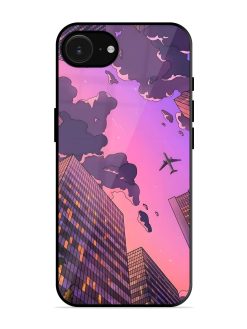 Urban Twilight Glossy Soft Edge Case for Apple Iphone 16E
