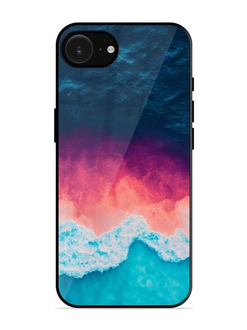Where The Ocean Meets The Sky Glossy Soft Edge Case for Apple Iphone 16E
