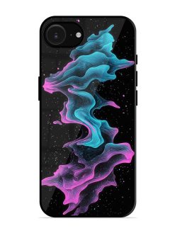 Cosmic Currents Glossy Soft Edge Case for Apple Iphone 16E
