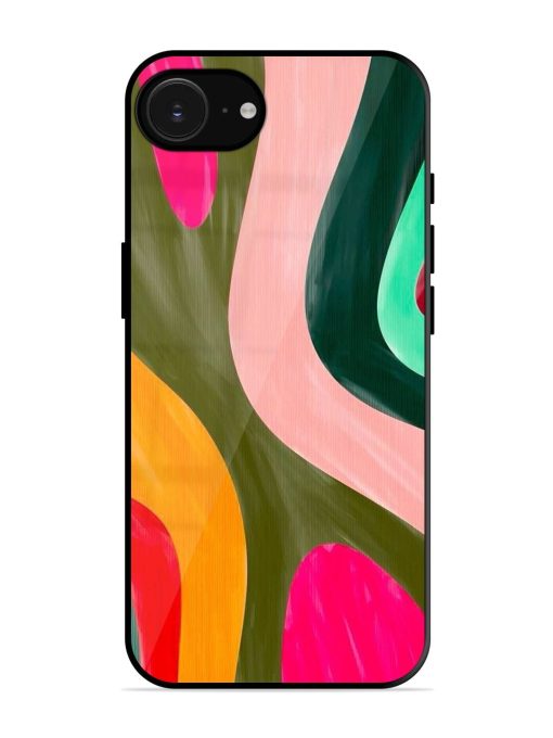 Wavy Wonder Glossy Soft Edge Case for Apple Iphone 16E