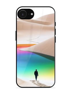 Desert Dreams Glossy Soft Edge Case for Apple Iphone 16E