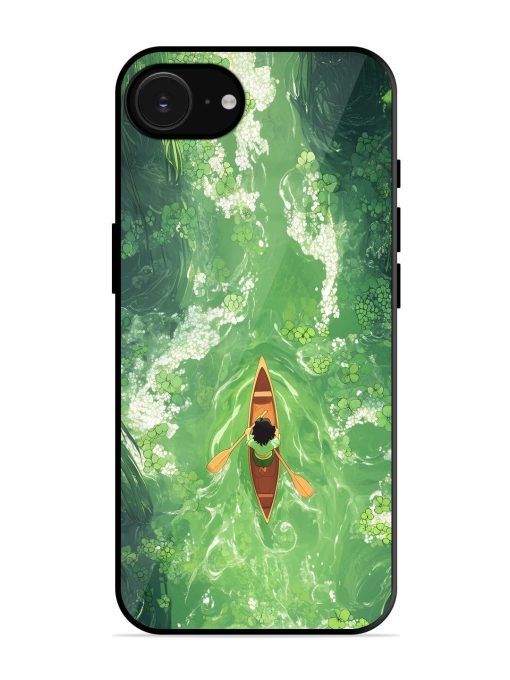 Solitude On The River Glossy Soft Edge Case for Apple Iphone 16E