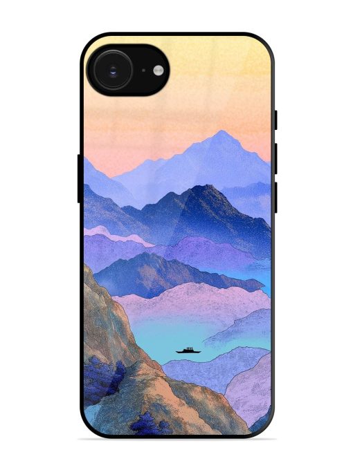 Mountain Mist Glossy Soft Edge Case for Apple Iphone 16E