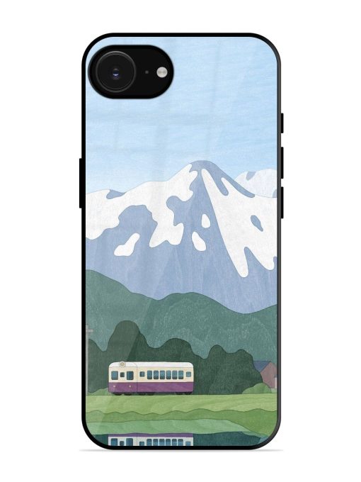 Mountainside Reflections Glossy Soft Edge Case for Apple Iphone 16E