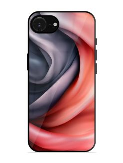 Swirling Silk Glossy Soft Edge Case for Apple Iphone 16E