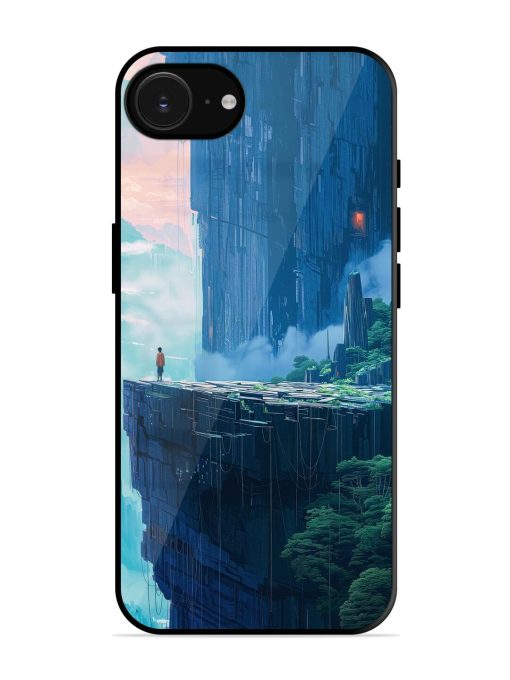 Solitude In The Sky Glossy Soft Edge Case for Apple Iphone 16E
