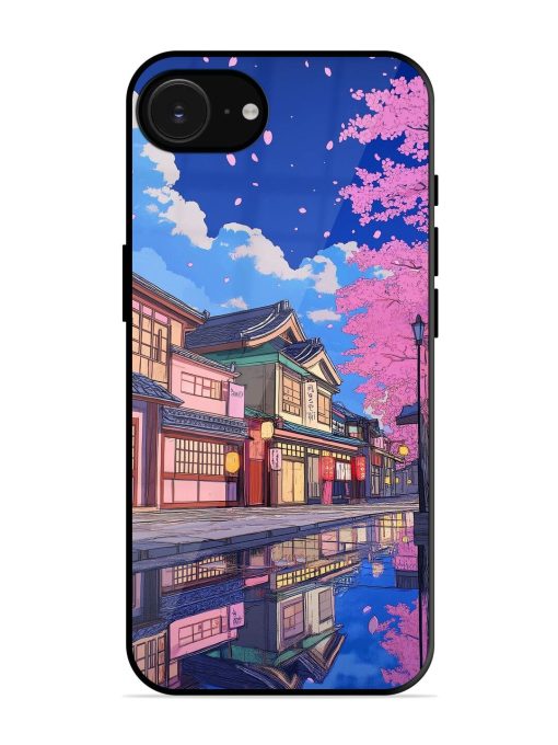 Tranquil Reflections Glossy Soft Edge Case for Apple Iphone 16E