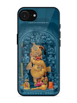 Divine Grace Of Shri Kashtabhanjandev Glossy Soft Edge Case for Apple Iphone 16E