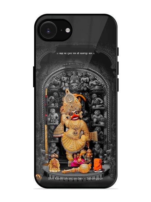 Shri Kashtabhanjandev Glossy Soft Edge Case for Apple Iphone 16E