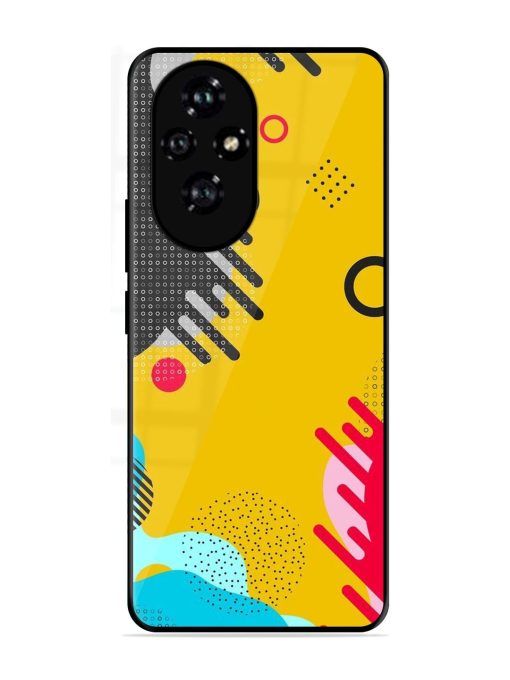 Neon Pop Glossy Soft Edge Case for Honor 200 Pro (5G)