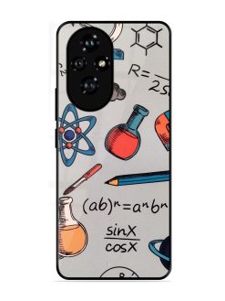 Science Doodle Glossy Soft Edge Case for Honor 200 Pro (5G)