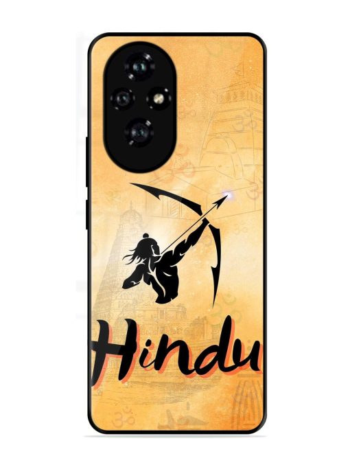 Hindu Glossy Soft Edge Case for Honor 200 Pro (5G)