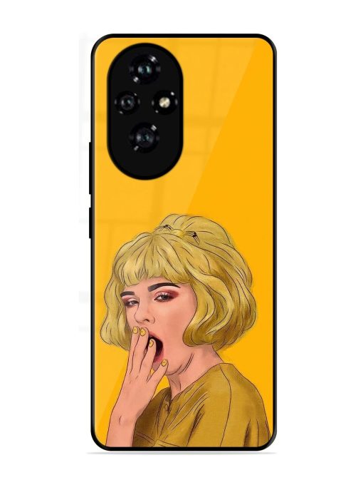The Yaw Glossy Soft Edge Case for Honor 200 Pro (5G)