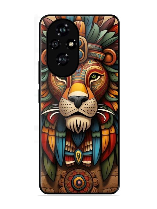 Aztec Majesty Glossy Soft Edge Case for Honor 200 Pro (5G)