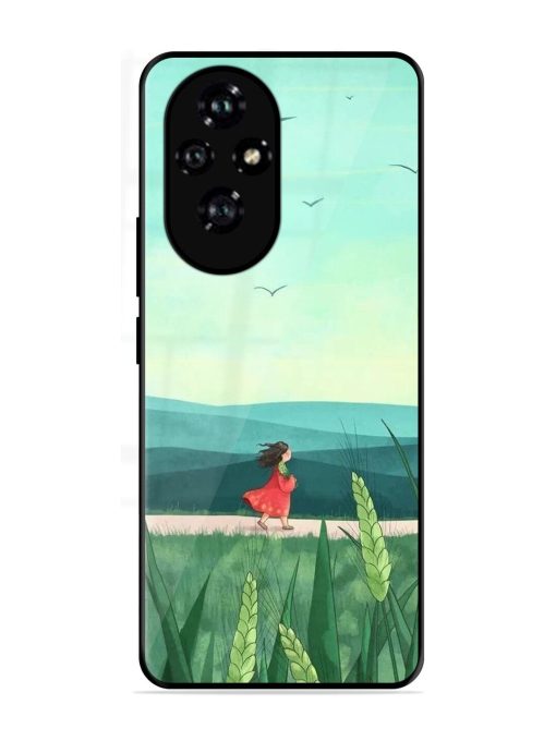 Solitude'S Serenity Glossy Soft Edge Case for Honor 200 Pro (5G)