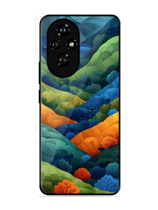Serene Summits Glossy Soft Edge Case for Honor 200 Pro (5G)