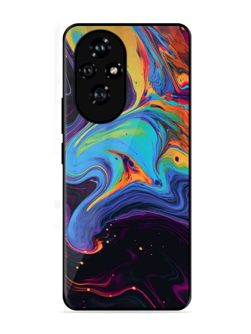 Liquid Dreamscape Glossy Soft Edge Case for Honor 200 Pro (5G)