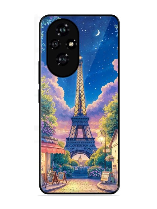 Twilight In Paris Glossy Soft Edge Case for Honor 200 Pro (5G)