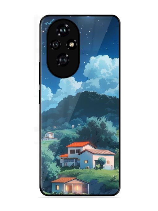 Peaceful Nightscape Glossy Soft Edge Case for Honor 200 Pro (5G)