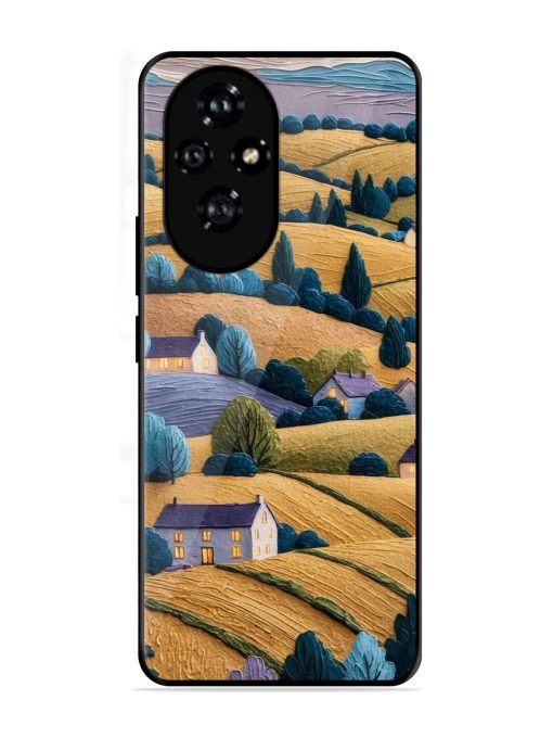 Rolling Hilltop Haven Glossy Soft Edge Case for Honor 200 Pro (5G)