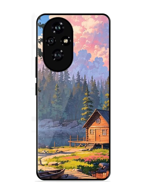 Lakeside Serenity Glossy Soft Edge Case for Honor 200 Pro (5G)