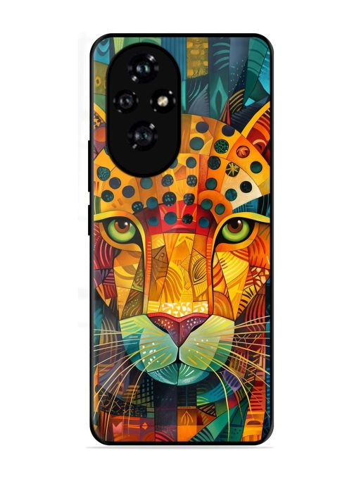 Mosaic Majesty Glossy Soft Edge Case for Honor 200 Pro (5G)