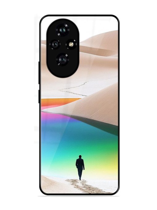 Desert Dreams Glossy Soft Edge Case for Honor 200 Pro (5G)