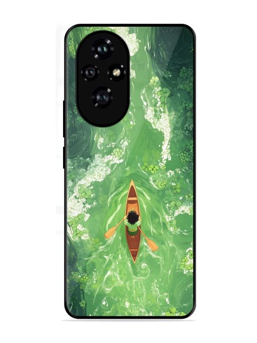 Solitude On The River Glossy Soft Edge Case for Honor 200 Pro (5G)