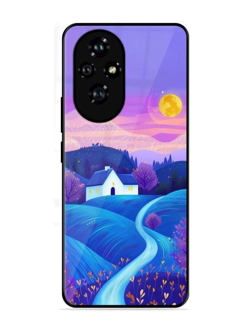 Moonlit Meadow Glossy Soft Edge Case for Honor 200 Pro (5G)