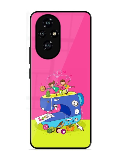 Sew Cute Glossy Soft Edge Case for Honor 200 Pro (5G)