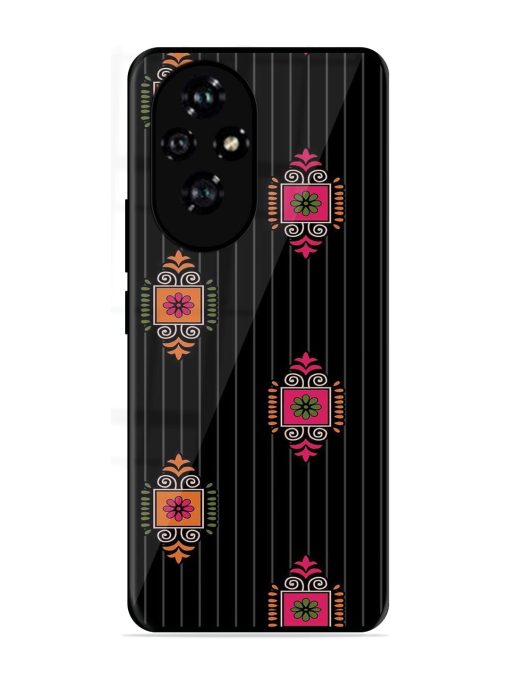 Ornate Elegance Glossy Soft Edge Case for Honor 200 Pro (5G)