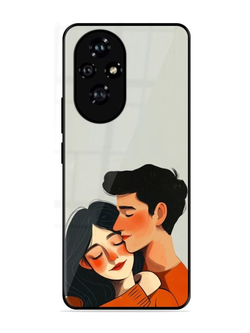 Craft Couples Glossy Soft Edge Case for Honor 200 Pro (5G)